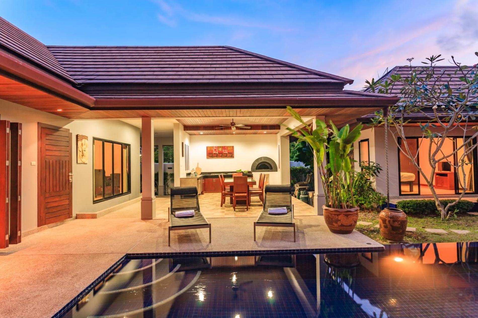 Nai Harn Frangipani Pool Villa - Garden, Bbq & Maid מראה חיצוני תמונה